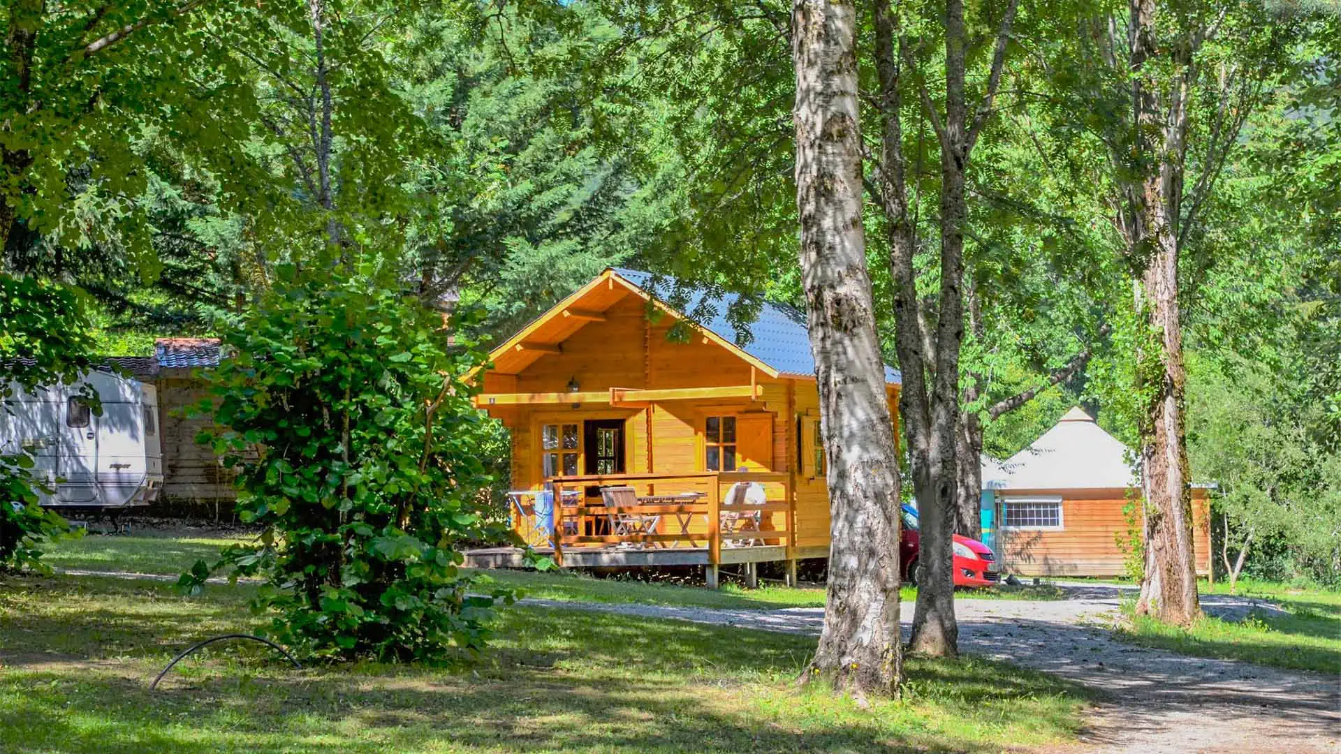 Alquiler de chalets Camping les Chalets du Lac