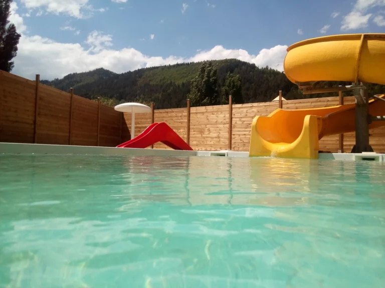 Swimming pools the chalets of Lake Belcaire