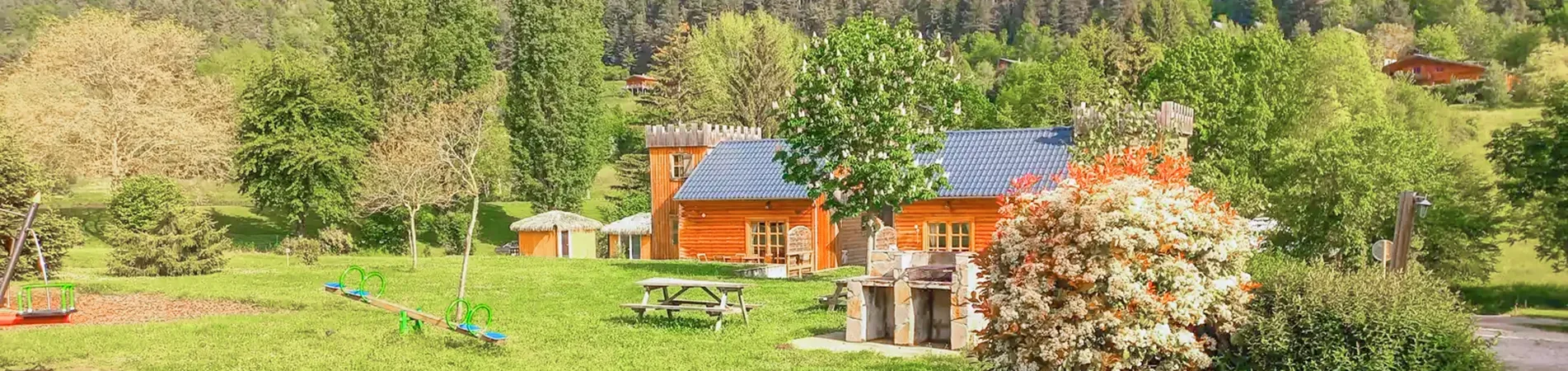 Cheap campsite Belcaire