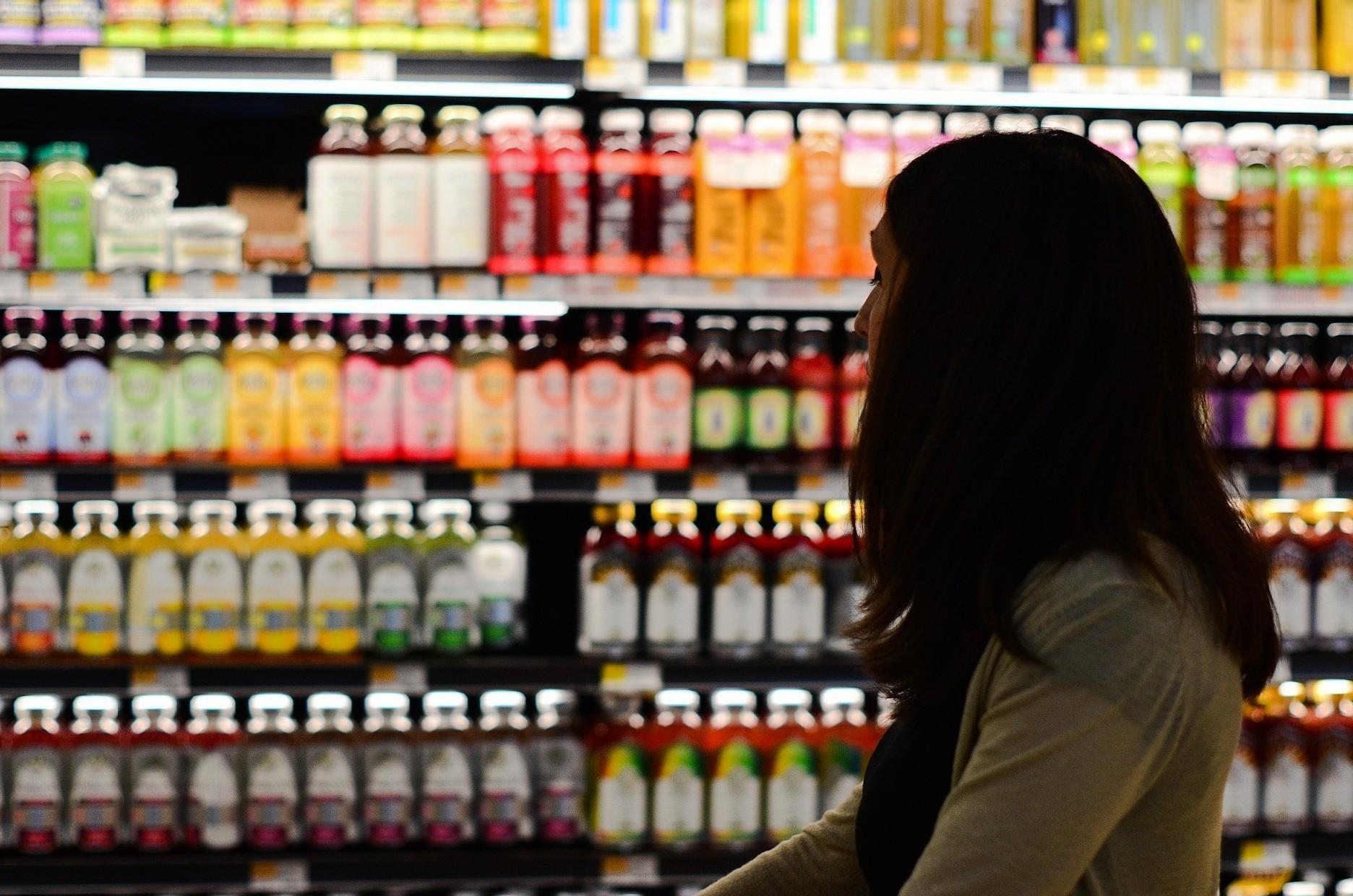 Choice of women's grocery department