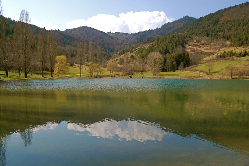 le lac de belcaire