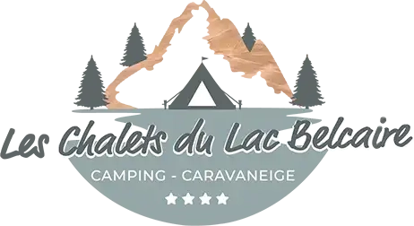 logo couleur camping les chalets du lac